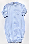 Kissy Kissy 1Pc Light Blue Stripe Convertible Gown