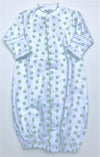 Kissy Kissy 1Pc Homeward Celery Frogs Print Convertible Gown