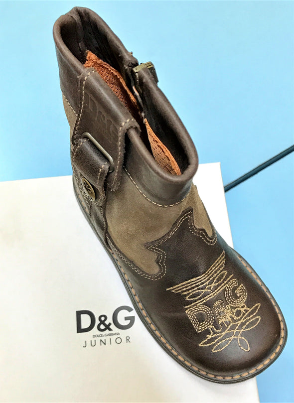 D & G Junior  Dolce & Gabbana Kids Low Boots