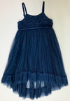 Eliane et Lena Navy Hi Lo Tutu Dress