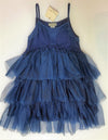 Eliane et Lena Navy Tiered Tutu Dress