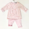 3Pommes Soft Pink 100% Cotton Double Lined 1Pc Romper