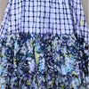 Catimini Girls Blue Mixed Print Floral Dress