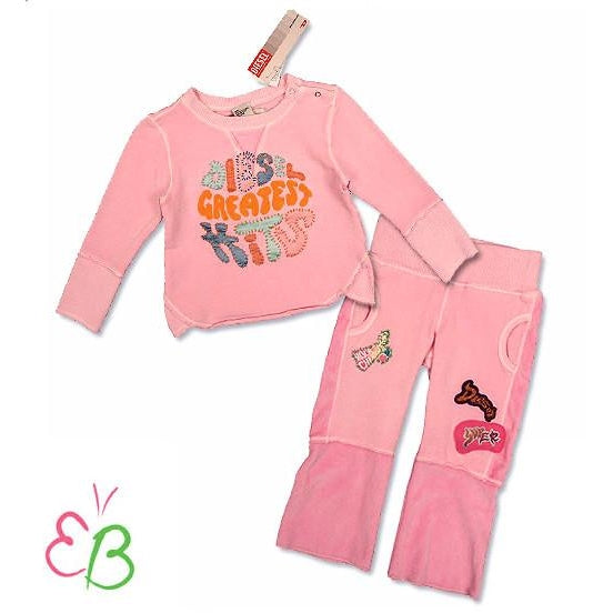 DIESEL Infant Girls 2Pc Sweatsuit