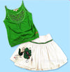 KENZO of France  Girls 2pc Cotton Skirt Set